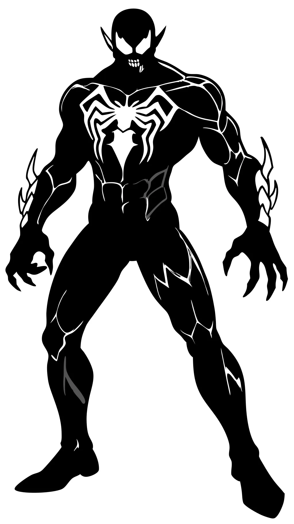 carnage coloring page